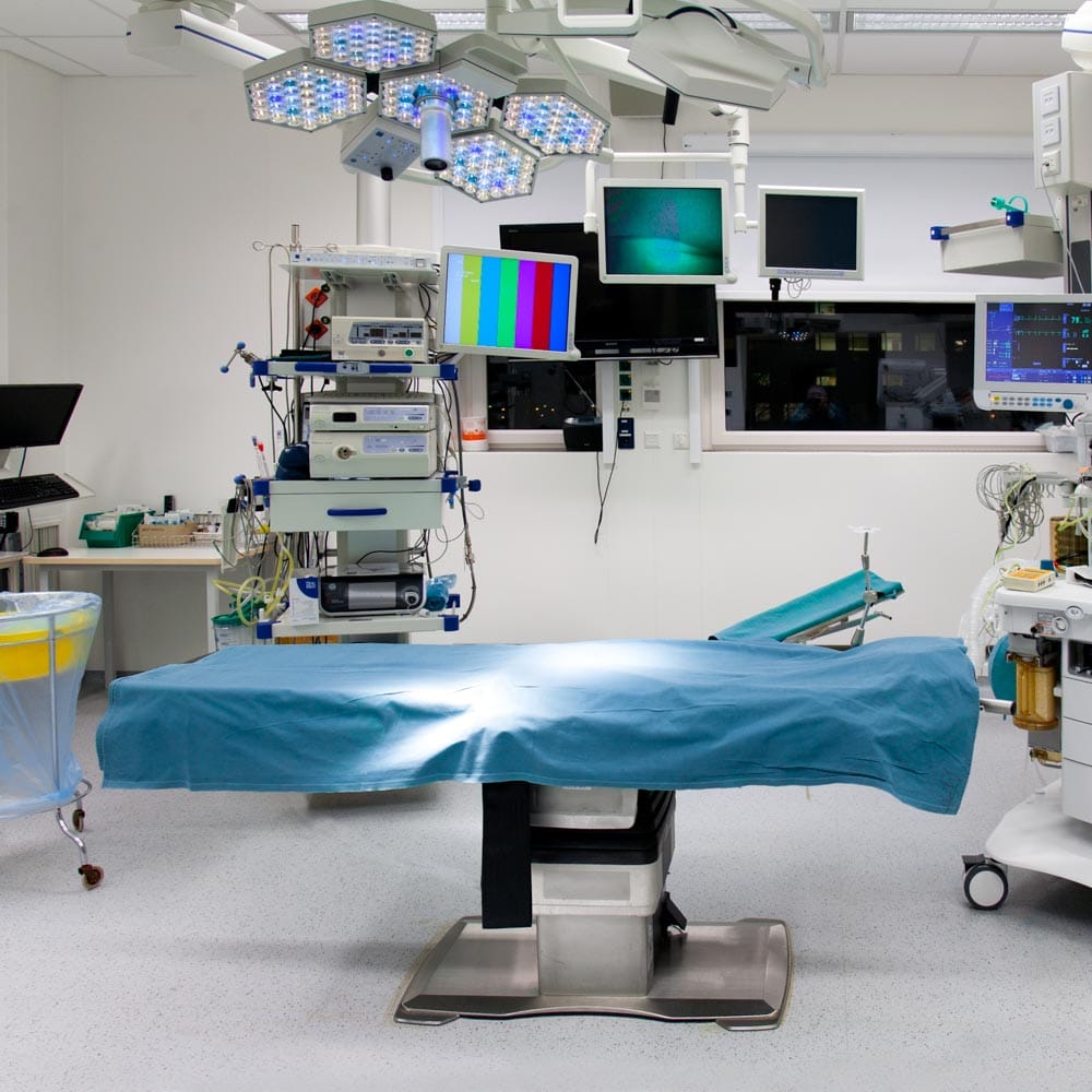 Tartu,Estonia,Modern well equipped operating theatre in a new hospital.